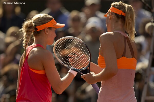 Tennis: French Open Sharapova vs Bouchard